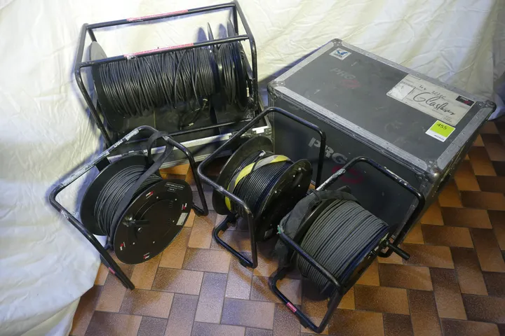 Konvolut 4x Multi Glasfaserkabel